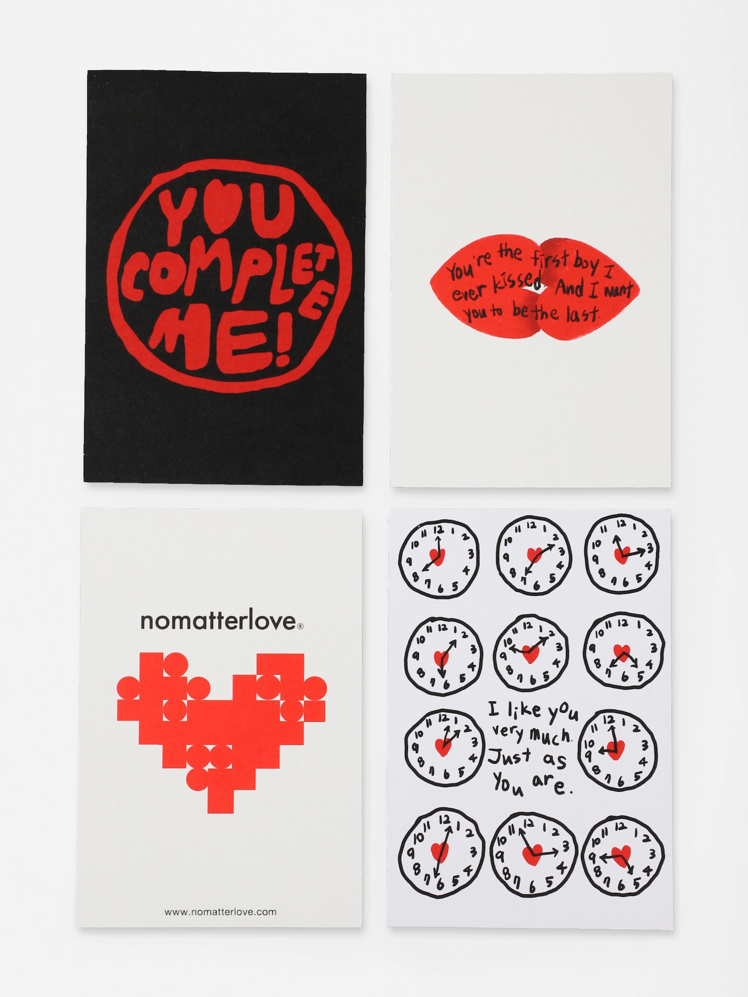 Love Message Postcard (4type)